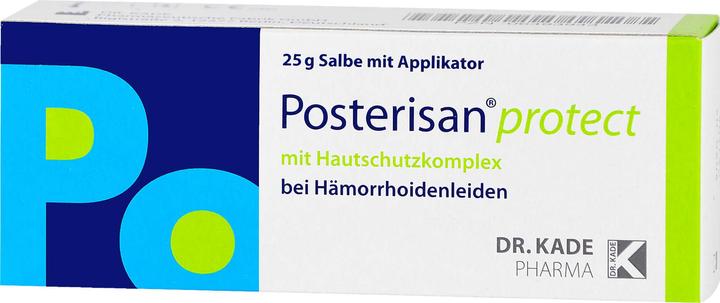 Actual product image Posterisan protect for haemorrhoids ointment with applicator, 25 g ointment (Intimate washing lotion)
