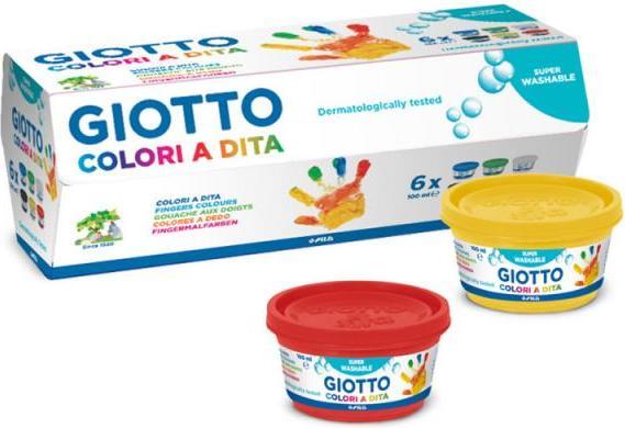 Produktbild Giotto Fingermalfarben (Mehrfarbig, 100 ml)