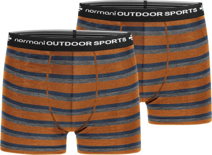 Produktbild Normani 2er Pack Herren Merino Boxershorts Unterhose - 7692 (3XL, 2er Pack)
