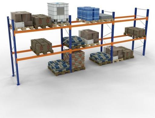 Productafbeelding Schulte Stellingen voor zwaar gebruik 46802-N oranje, blauw, zilver 844,4 x 110,0 x 500,0 cm