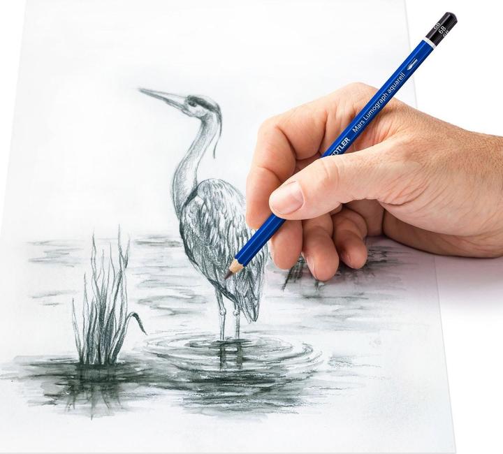 Produktbild Staedtler Bleistift-Set 'Mars Lumograph aquarell Design Journey' (2.50 mm, 6B, 4B, 8B, 4 x)