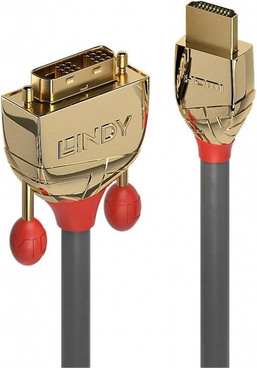 Immagine prodotto Lindy HDMI (Typ A) — DVI (0.50 m, HDMI, DVI)
