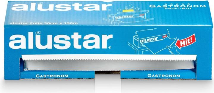 Produktbild Alustar Alufolie Gastronom Profi Box 30 cm x 150 m (1 x)