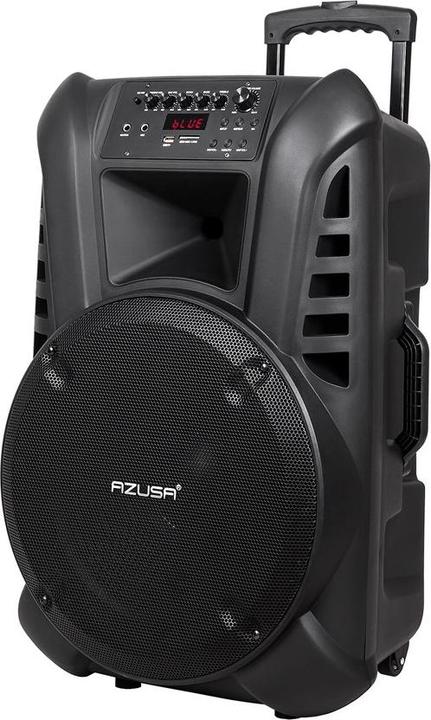 Image du produit Azusa Enceinte active (avec 2 microphones sans fil, SD, Bluetooth, USB) 15"120W