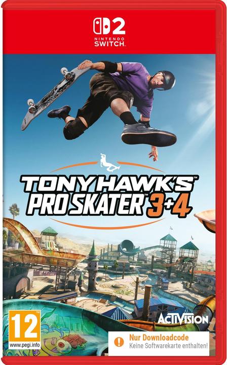 Activision Tony Hawk's Pro Skater 3+4 (Switch 2, DE)