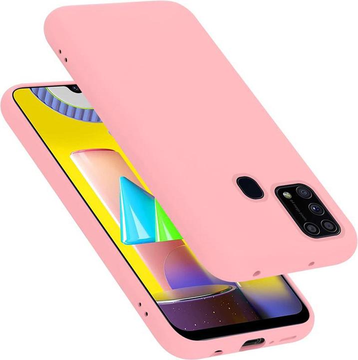 Actual product image Cadorabo TPU Liquid Silicone Case Cover (Samsung Galaxy M31)