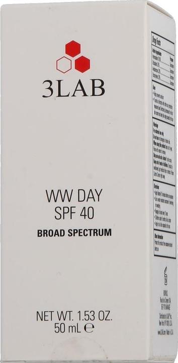 Actual product image 3Lab Ww (Suntan cream, SPF 40, 50 ml)