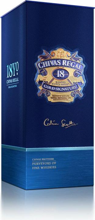 Produktbild Chivas Regal 18 Years Gold Signature (Blended Whisky, Scotch Whisky, 1 x 70 cl)