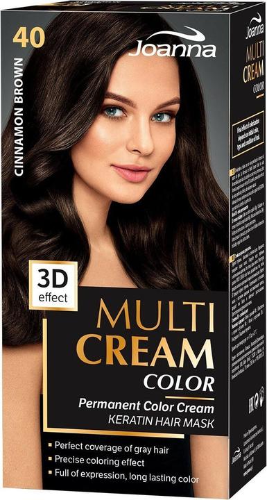 Produktbild Joanna Multi Cream Color Hair Dye 40 Cinnamon Bronze (40 Zimtbraun)