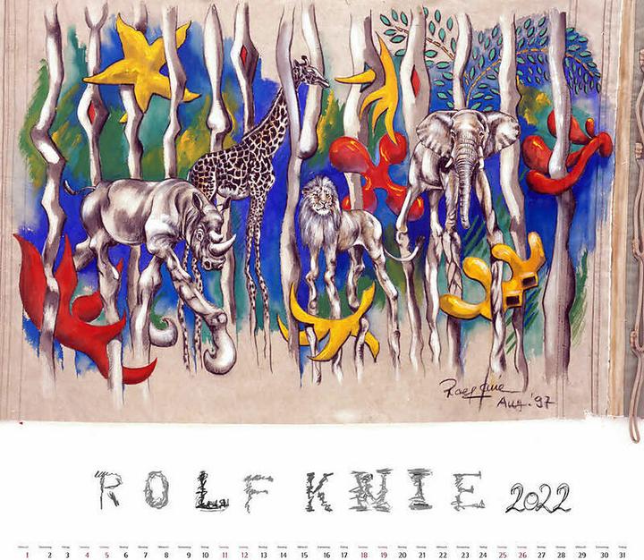 Produktbild Knie Rolf Kalender K2022 D/F, 49x44cm, 2022 (49 x 44 cm, Deutsch)