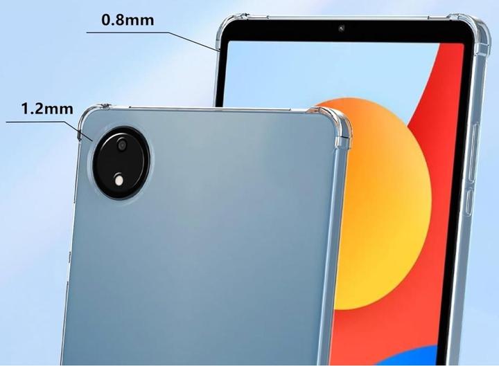 Actual product image Screenguard Crystal Soft Airbag Bumper (Xiaomi Redmi Pad SE)