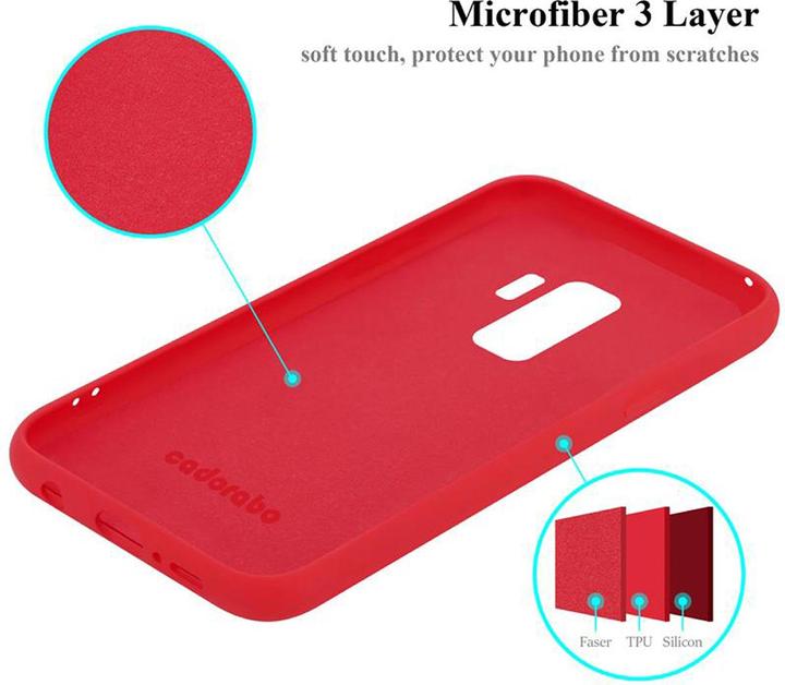 Produktbild Cadorabo TPU Liquid Silicone Case Cover (Samsung Galaxy S9+)