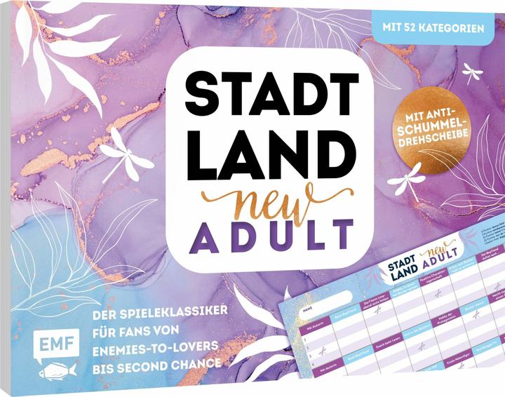 Actual product image City, Country, New Adult - The classic game for fans of Enemies-to-Lovers to Second Chance (German)