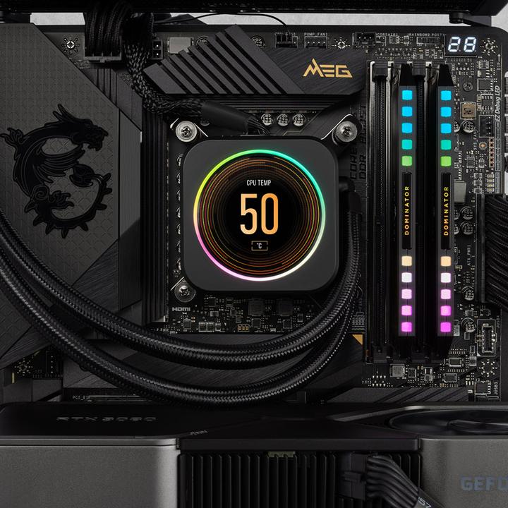 Actual product image Corsair Dominator Platinum RGB (2 x 16GB, 5600 MHz, DDR5 RAM, DIMM)