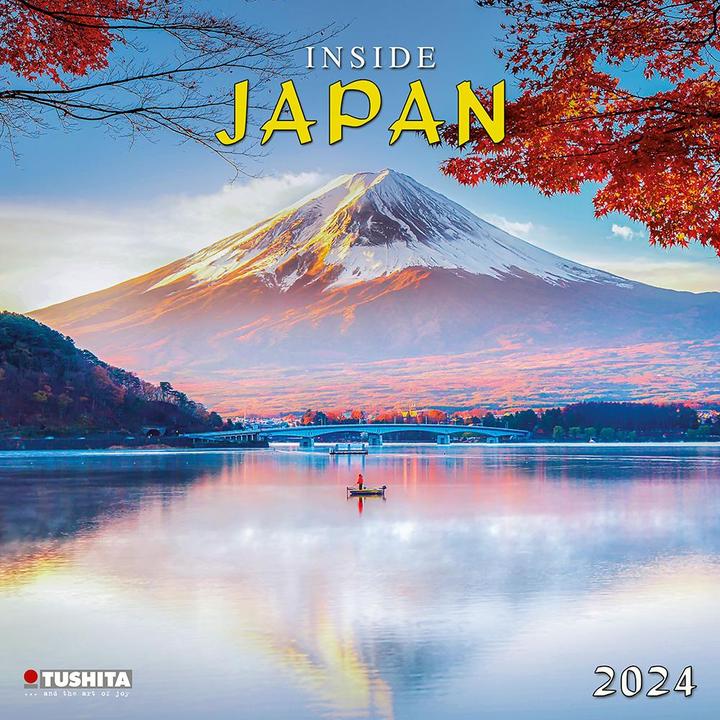 Actual product image Inside Japan 2024 (30 x 30 cm, Hardcover, German, Czech, Spanish, Polish, English, Dutch, Italian, French)