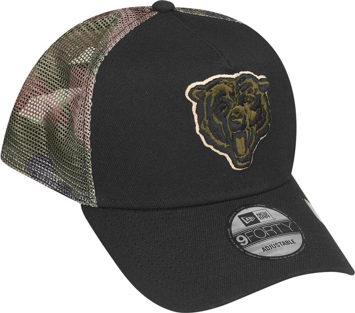Actual product image New Era Snapback Trucker Cap - Chicago Bears wood camo (One size)
