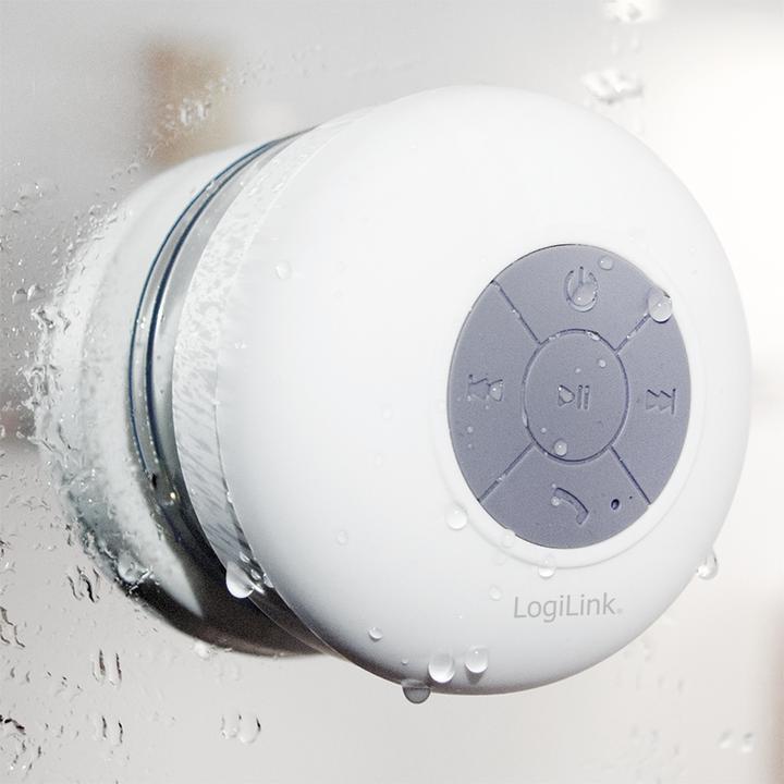 Produktbild LogiLink Bluetooth Lautsprecher für die Dusche (4 h, Akkubetrieb)