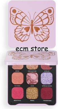 Actual product image I Heart Revolution Butterfly Palette