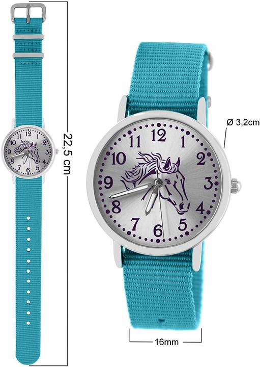 Produktbild Pacific Time Armbanduhr Pferde