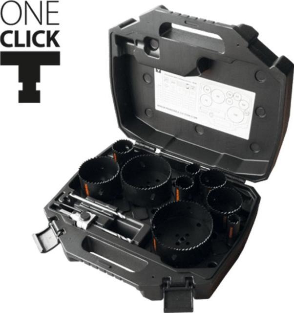 Actual product image Mandrex Bimetall M3 Lochsägenset EasyCut 6-tlg. (19, 25, 30, 35, 40, 68 mm)