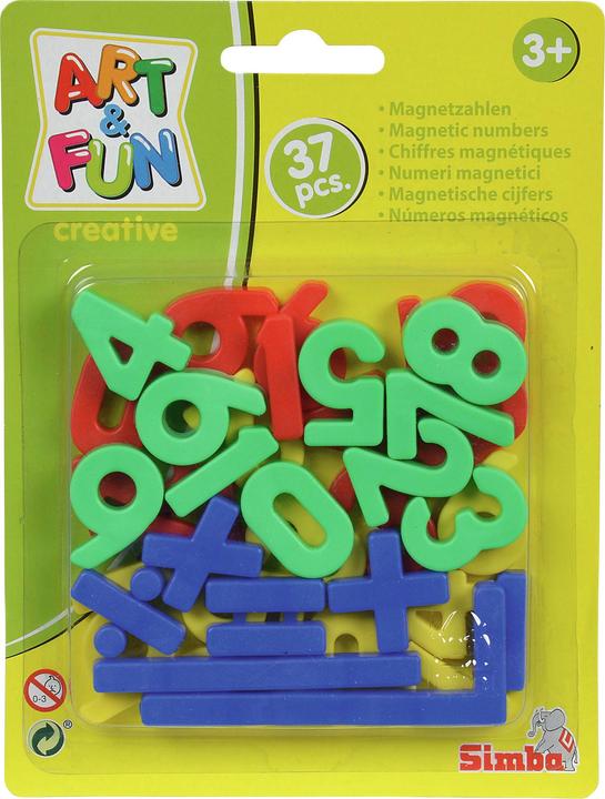 Produktbild Simba A&F Magnetzahlen /-zeichen (Deutsch, Französisch, Italienisch, Englisch)