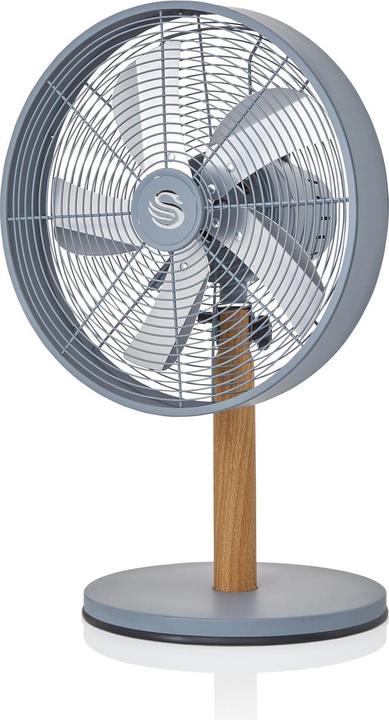 Produktbild Swan Nordic 12 Inch Tafelventilator Verticaal Kantelbaar 3 Snelheden Grijs (58 dB)