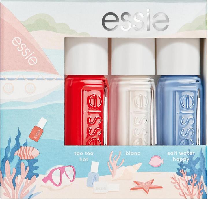 Produktbild Essie Geschenkset Nagellack Mini Trio Kit (Too Too Hot, Farblack)