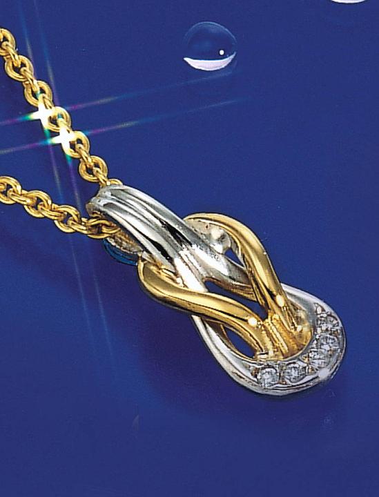 Compass Kreuzknoten-Anhänger (0,04 ct.)