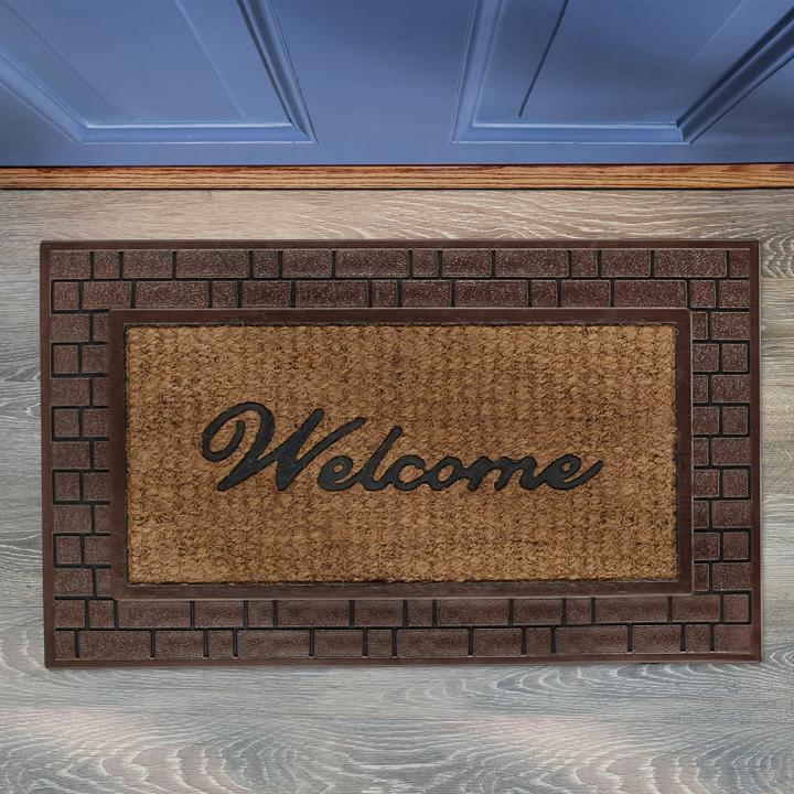 Image du produit Relaxdays Paillasson-coco (75 x 45 x 1 cm)