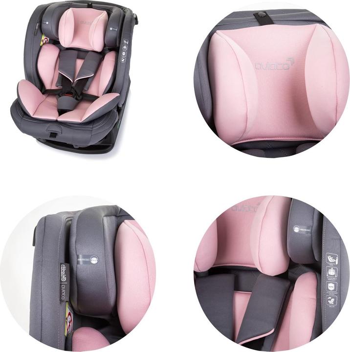 Actual product image Chipolino Child seat i-Size Aviato (Reboarder, ECE R129/i-Size Standard)