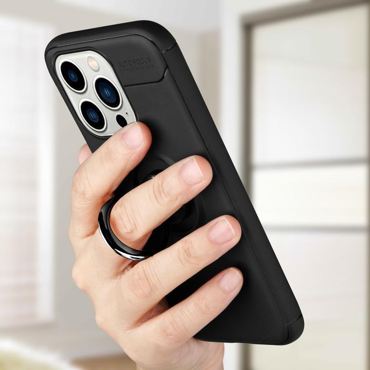 Produktbild Cadorabo Hülle für Apple iPhone 14 PRO MAX im TPU Auto Fokus Style (Apple iPhone 14 Pro Max)
