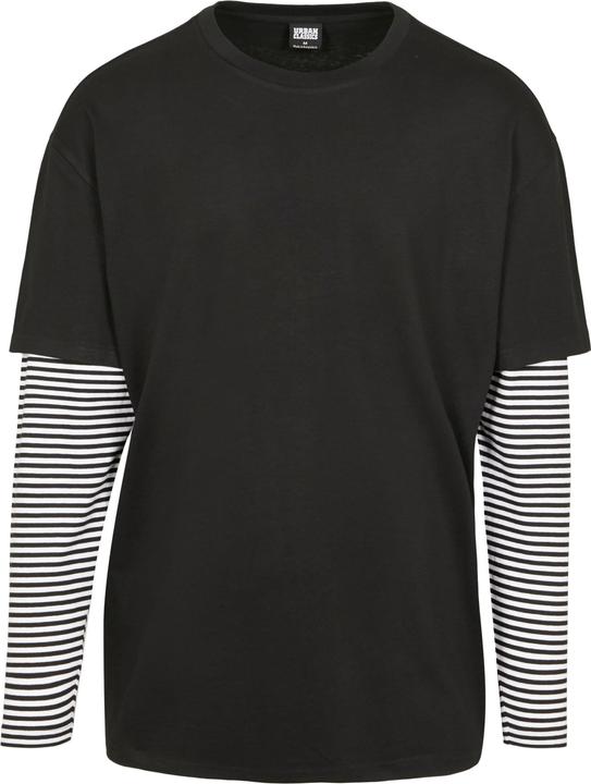 Produktbild Urban Classics Oversized Double Layer Striped LS Tee (XL)