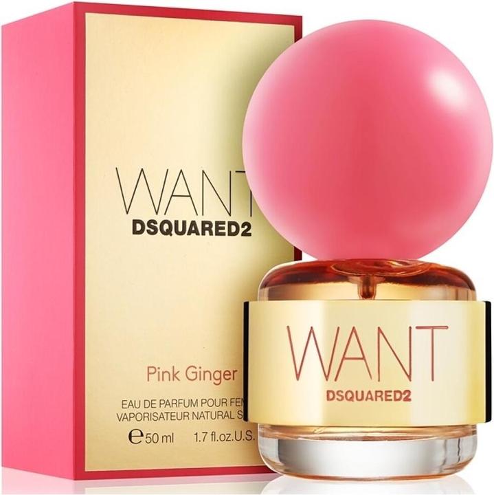 Actual product image Dsquared2 Want Pink Ginger (Eau de parfum, 50 ml)