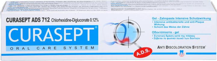 Produktbild Curasept ADS 712 Toothpaste 0.12 % (75 ml)