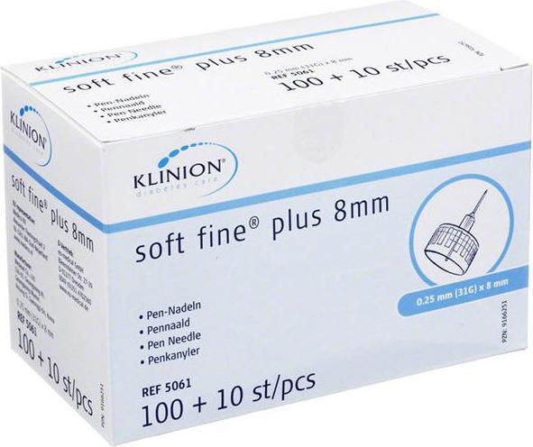 Produktbild Klinion Soft Fine Plus Pen-Nadel (Pen Nadeln + Einmalkanülen)