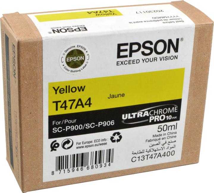 Actual product image Epson T47A4 (Y)