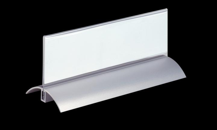 Produktbild Durable Tischnamensschild, Acryl mit Aluminiumfuss