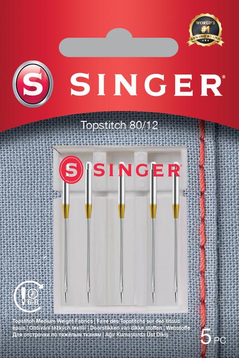 Singer Aiguille de machine à coudre TOPSTITCH