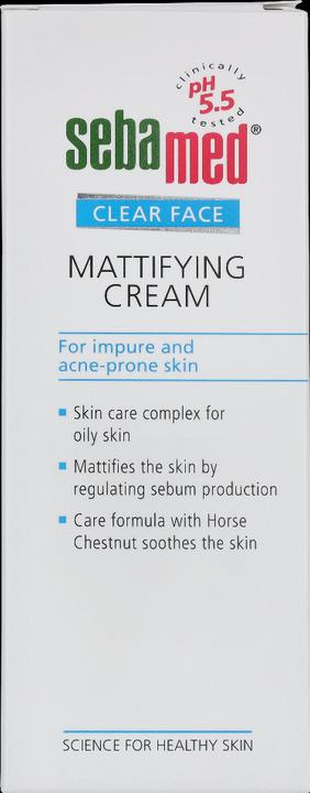Actual product image Sebamed Clear Face Mattifying (50 ml, Day cream)
