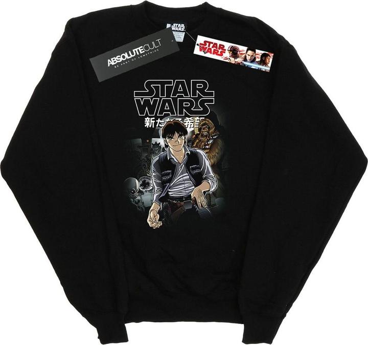 Star Wars Han And Chewie Anime Sweatshirt (XL)