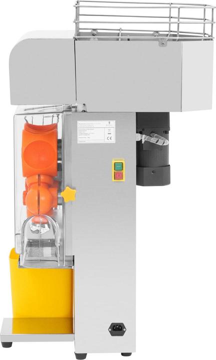 Produktbild Royal Catering Elektrische Orangenpresse automatisch 200 W 20 Orangen/min Zitruspresse