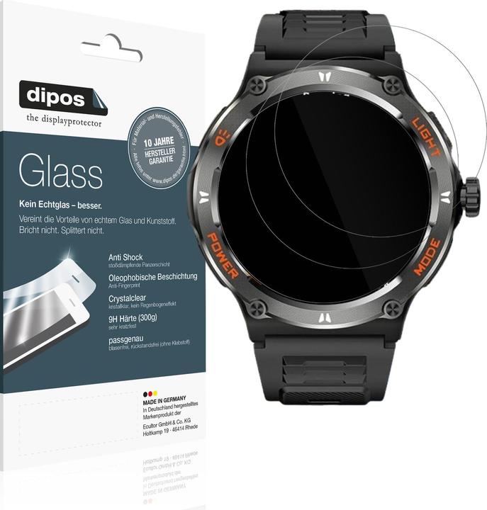 Produktbild Dipos Anti-Shock Displayschutz 9H
