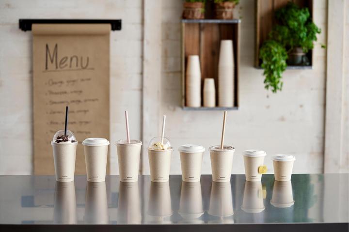Actual product image Biopak Disposable cups Breeze 590 ml, 36 pieces, Brown (36 x)