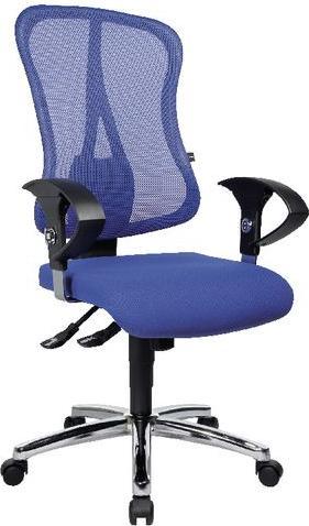 Image du produit Topstar Siège de travail Deluxe résille, tissu bleu