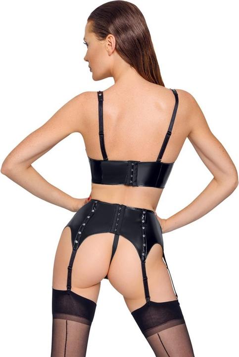 Image du produit Black Level Vinyl Shelf Bra Set M (M)