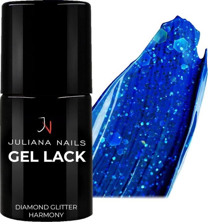Juliana Nails Gel Lack Diamond Glitter Harmony (Diamond Glitter Harmony, Gel-Effekt Nagellack)