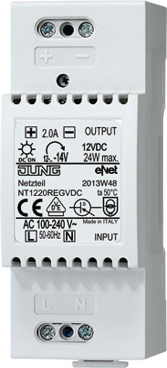 Produktbild JUNG JG NT1220REGVDC Netzteil 12V REG (Netzteil)