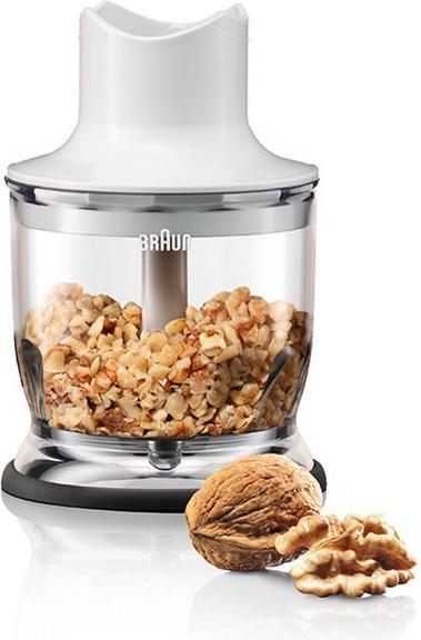 Produktbild Braun Hand Blender MQ 3020 Pesto Hand Blender, 700 W, Number of speeds 2, Chopper, White/Blue