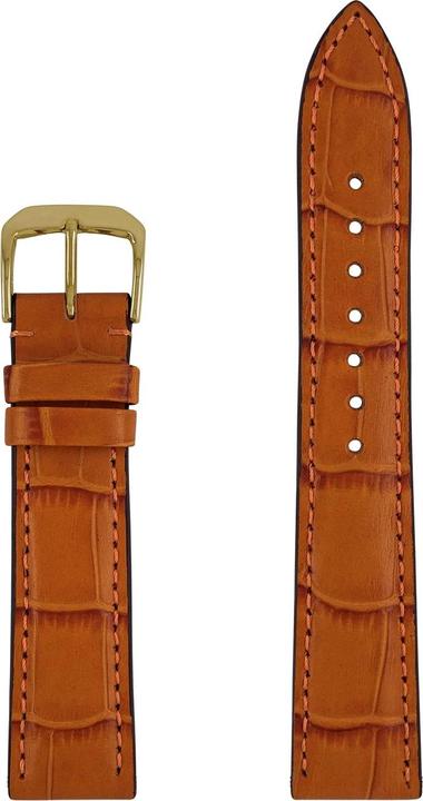 Productafbeelding Zeppelin Lederen band bruin 18 mm (18 mm, Leer)