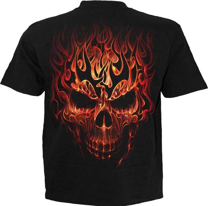 Immagine prodotto Spiral Skull Blast Maglietta Maniche Corte Adulto Unisex (M)